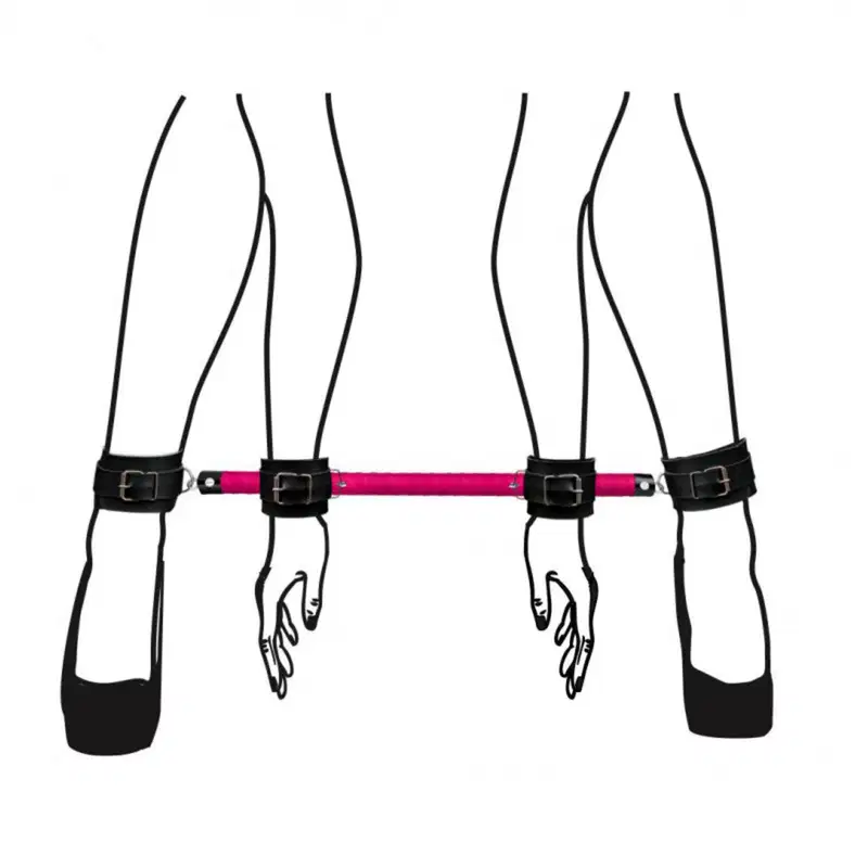 Separador de Pernas - Cor: Pink | La Pimenta Sado