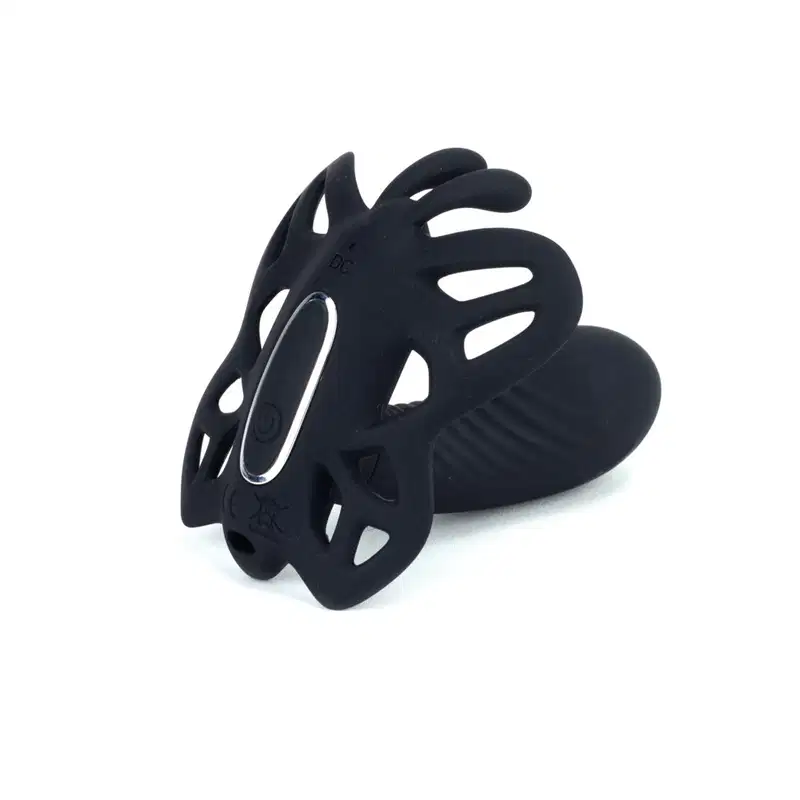 Estimulador Borboleta com Vibrações - Preto | Pretty Love