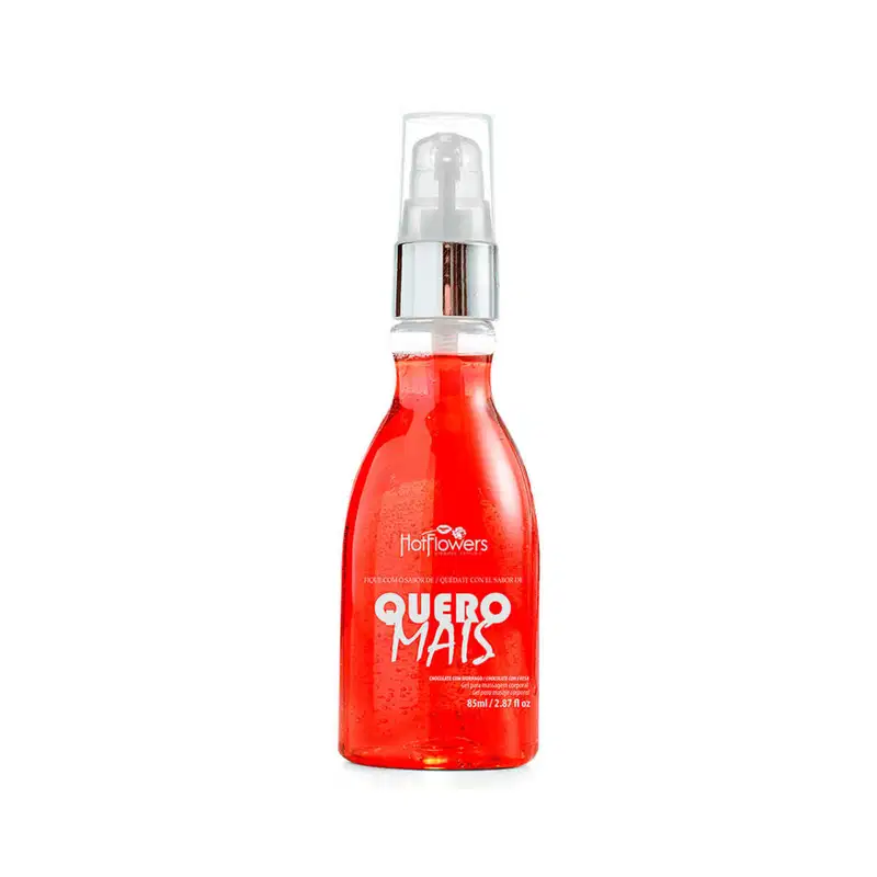 Gel Beijável para Massagem  85 ml | Hot Flowers