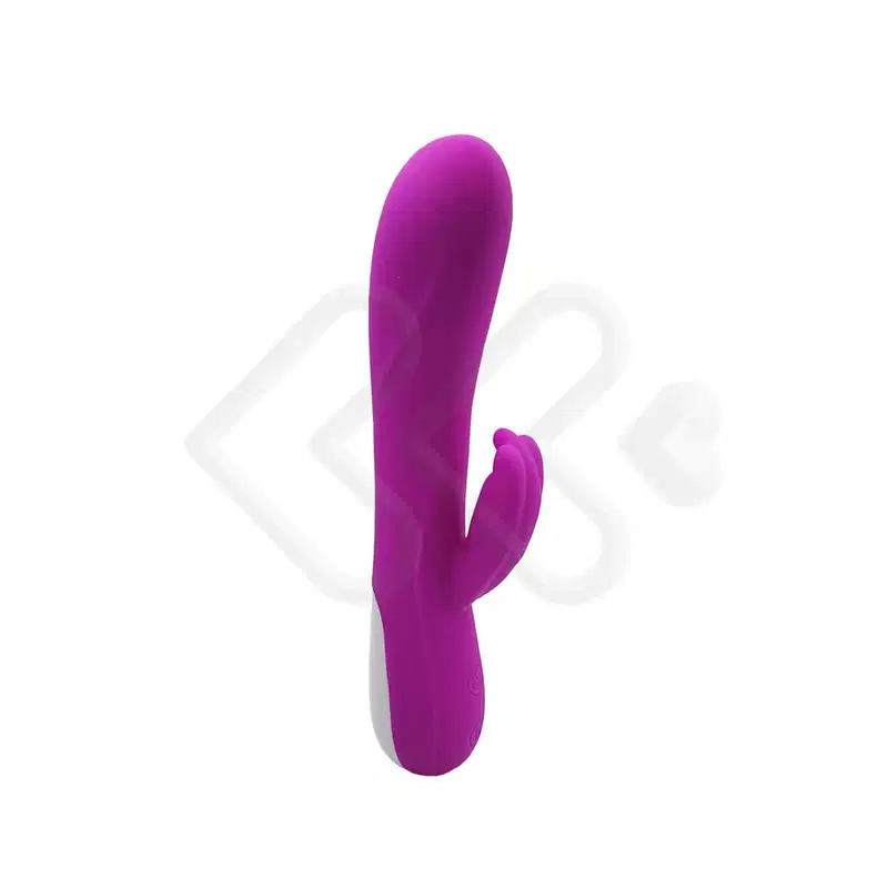 Vibrador de Ponto G e de Clítoris -Cor: Roxo| Pretty Love