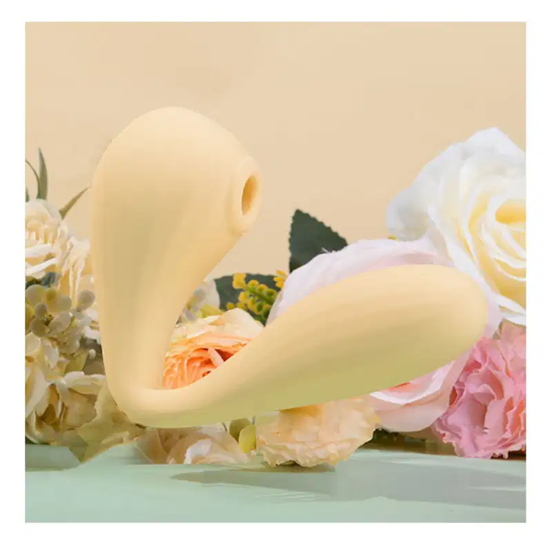 Vibrador de Ponto G e Clítoris com Vibro e App - Amarelo C.