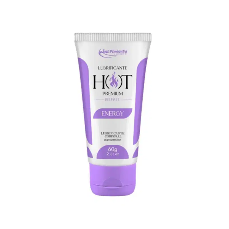 Lubrificante Corporal Beijável com Efeito Hot - Energy