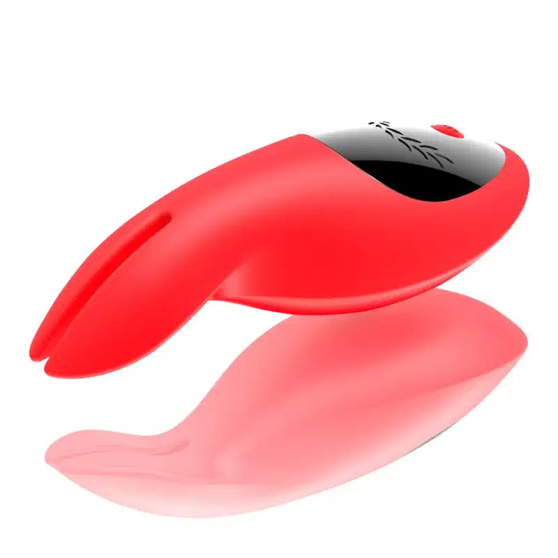 Estimulador de Clitóris com 10 Vibrações - Vermelho