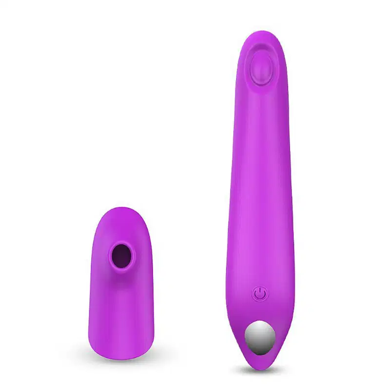 Vibrador com 9 Vibrações e Capa - Roxo | S-Hande Youmis