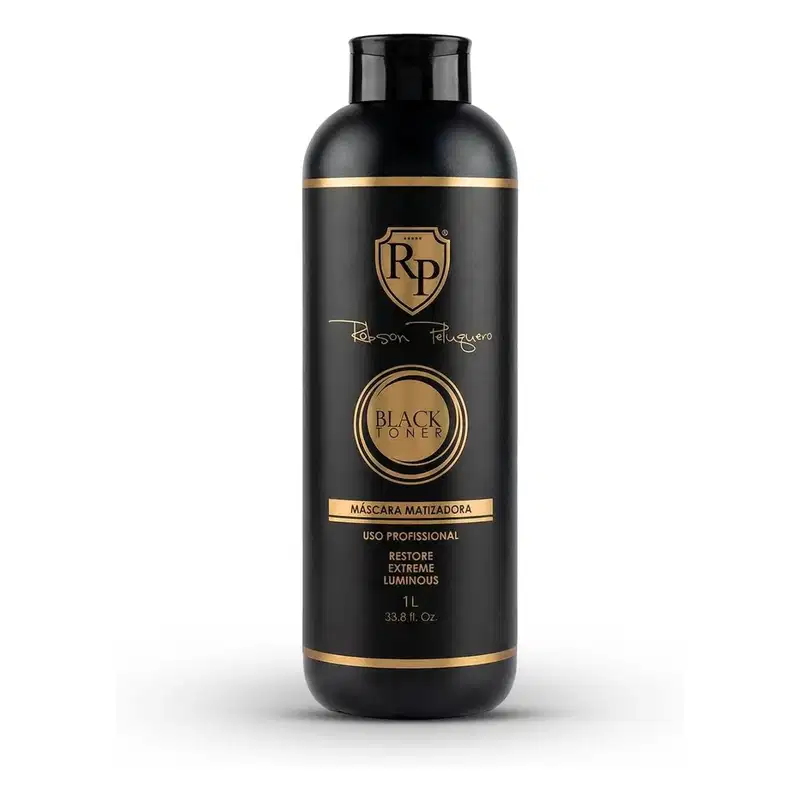 Matizador Black 1 Litro Loiro Acinzentado Robson Peluquero