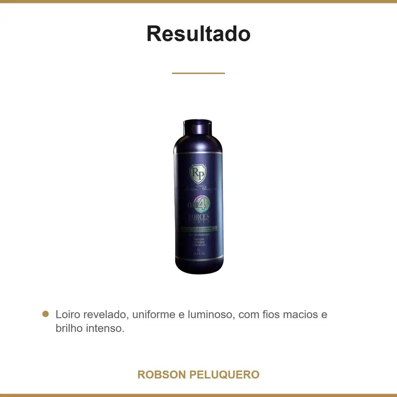 Matizador The 4 Forces 1l Loiro Exclusivo Robson Peluquero