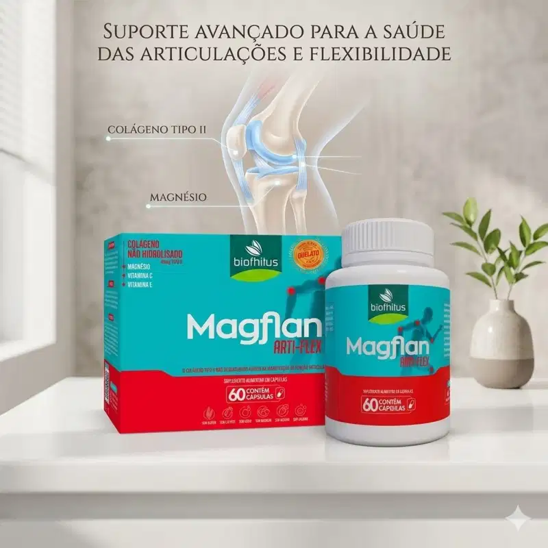 Suplemento Alimentar Magflan Arti Flex C60 caps – Biofhitus