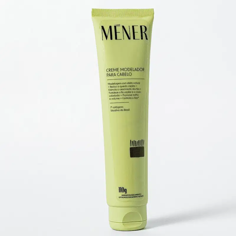 Creme Modelador De Cabelo MÉNER - Antiqueda - 110g