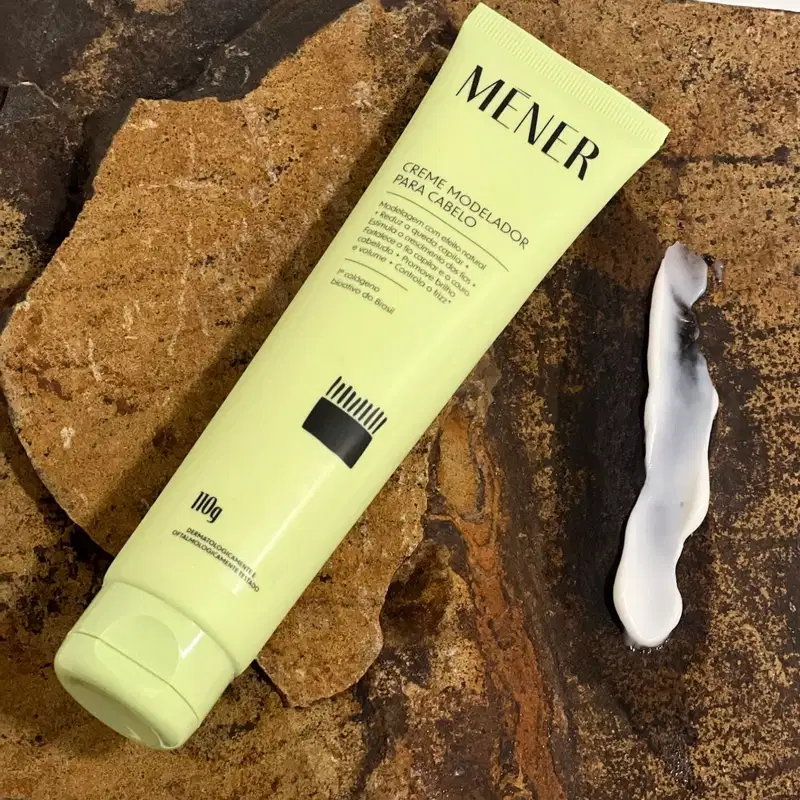 Creme Modelador De Cabelo MÉNER - Antiqueda - 110g