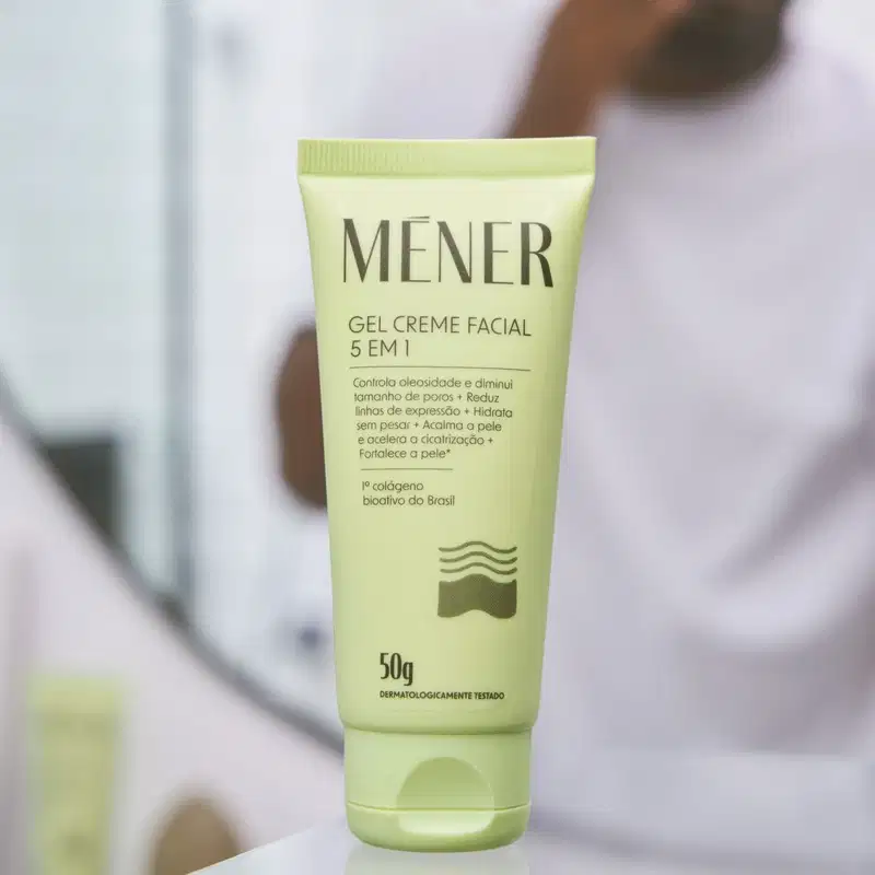 Gel Creme Facial 5 em 1 MÉNER - 50g