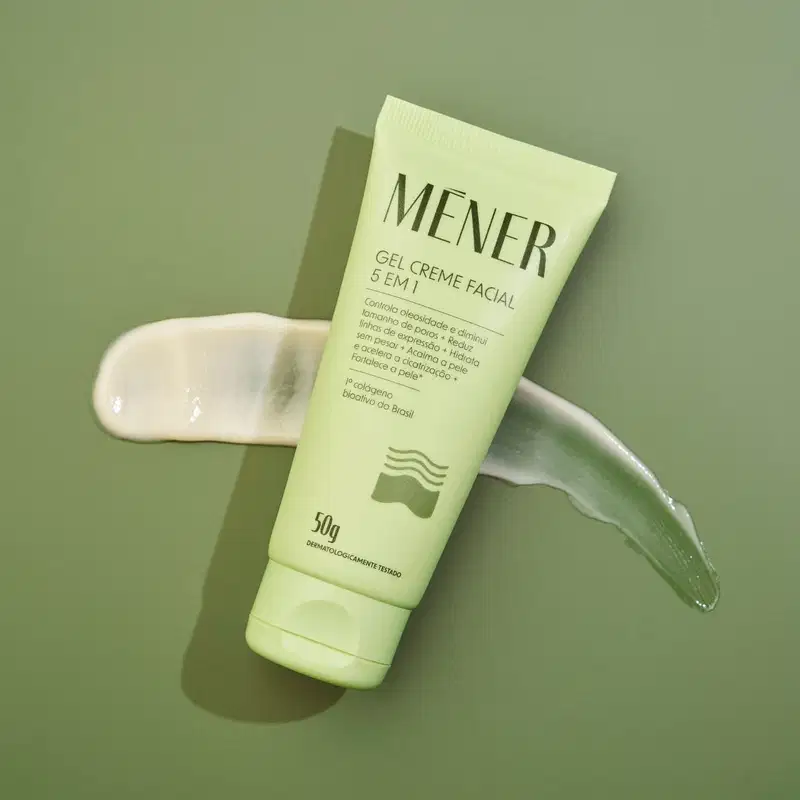 Gel Creme Facial 5 em 1 MÉNER - 50g