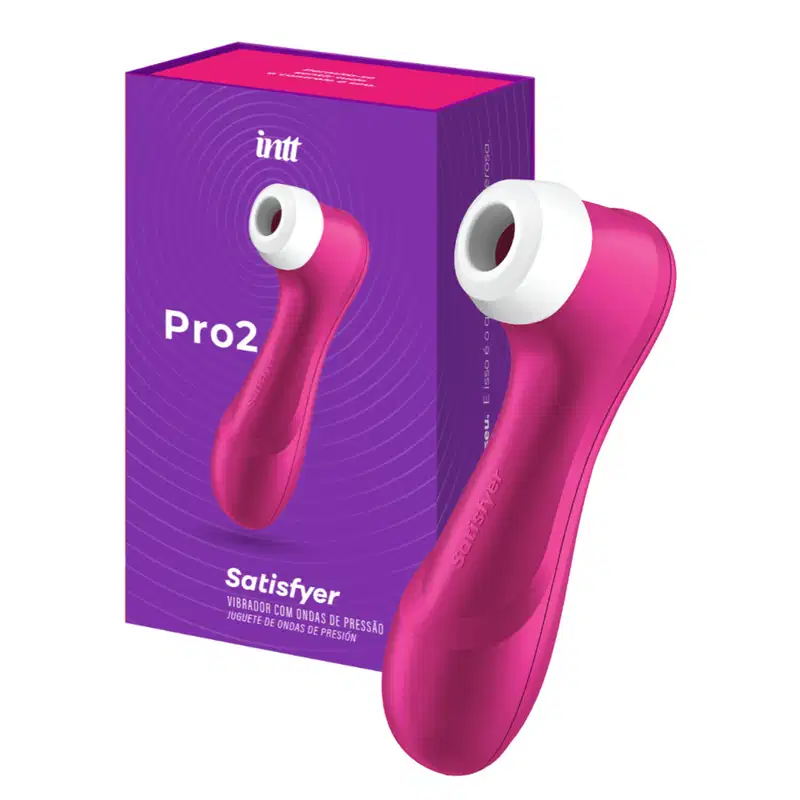 Estimulador Clitoriano Sucções - Pink | Satisfyer PRO2 Intt