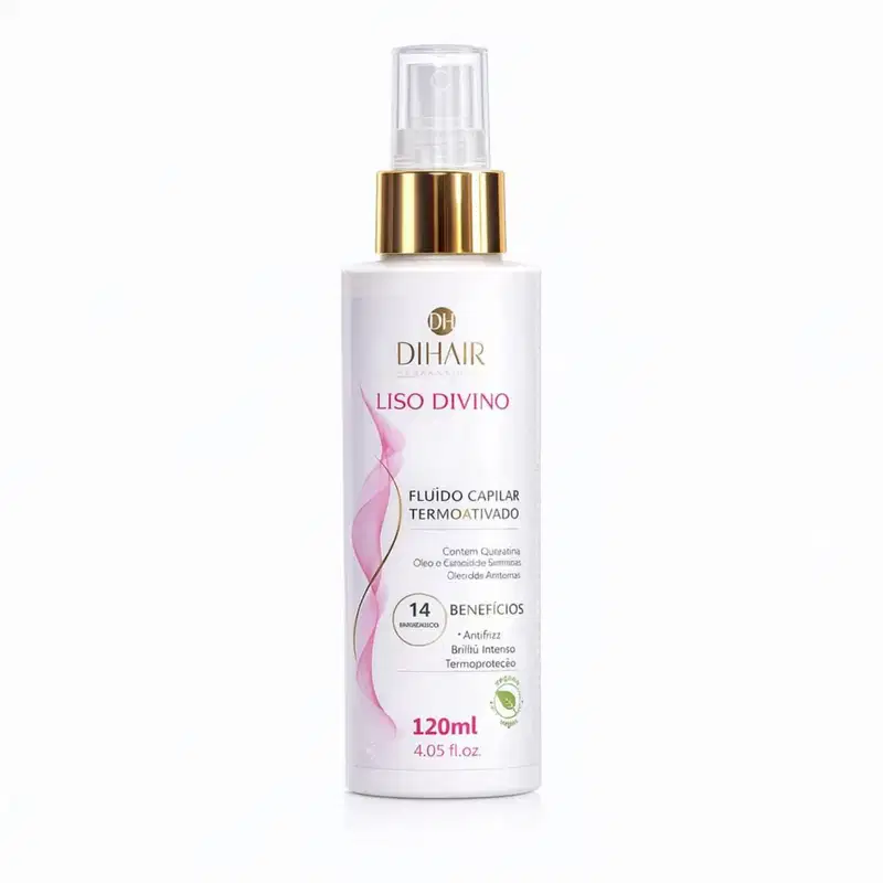 FLUIDO TERMOATIVADO LISO DIVINO 120mL - DIHAIR