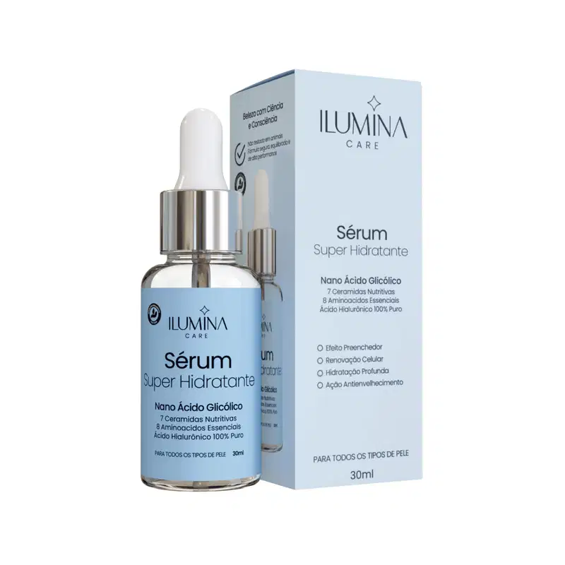 Sérum Super Hidratante Anti Envelhecimento 30ml Ilumina Care