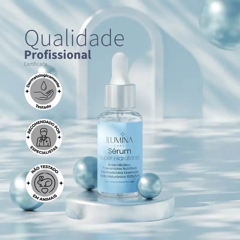 Sérum Super Hidratante Anti Envelhecimento 30ml Ilumina Care