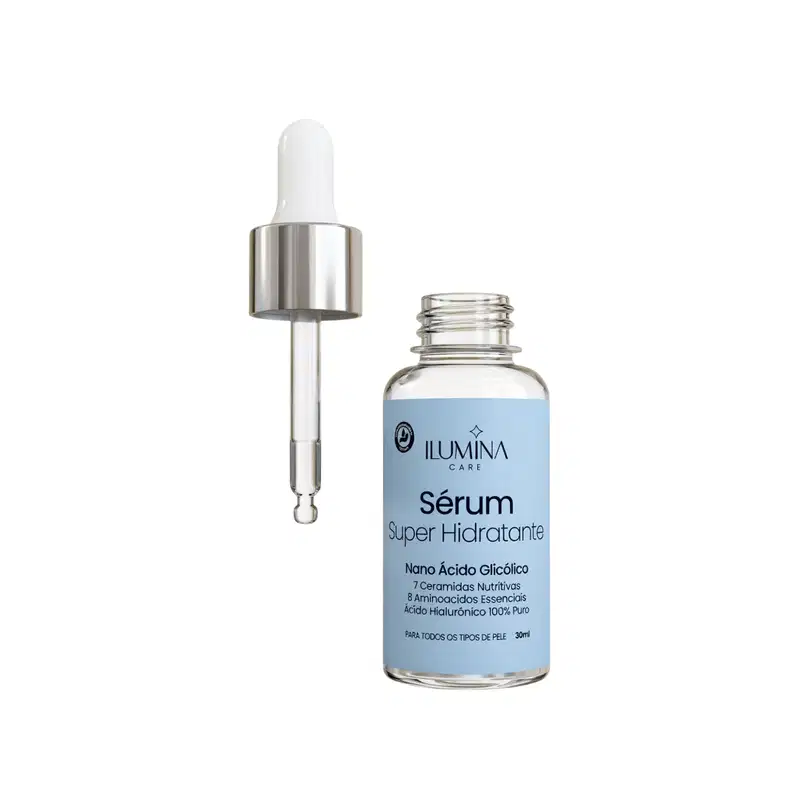Kit 4 Sérum Super Hidratante Anti Envelhecimento 30ml Ilumina Care