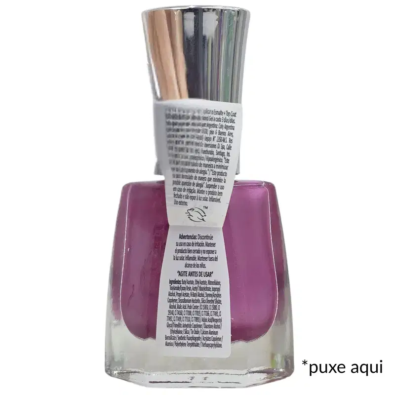 Risque Diamond Gel Esmalte Cybercolors Disco Voador 9,5ml