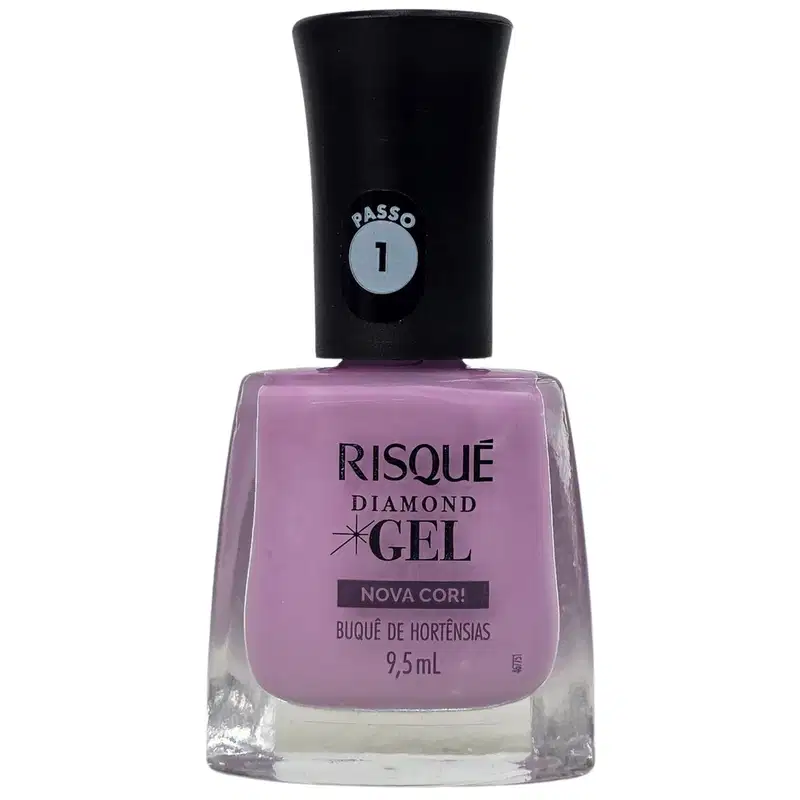 Risque Diamond Esmalte Buquê de Hortênsias Gel 9,5ml