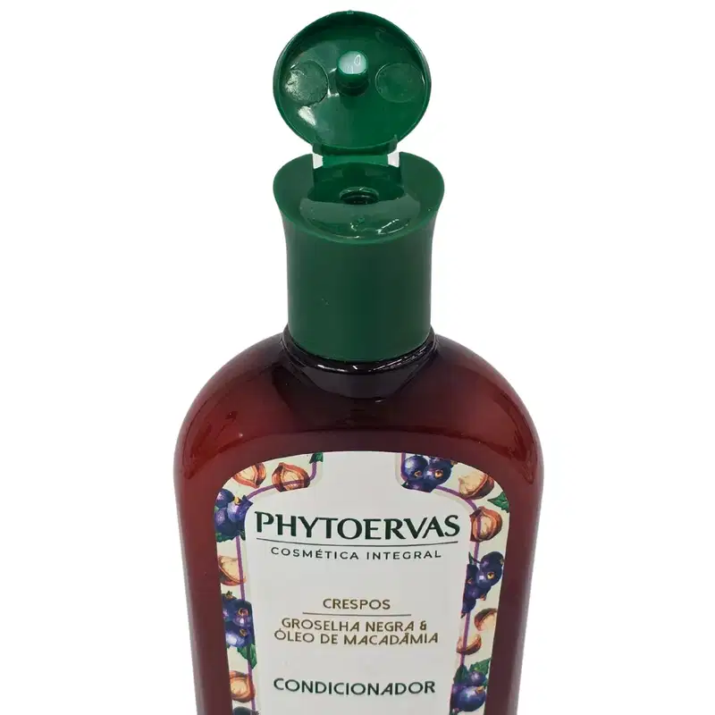 Phytoervas Crespos Groselha Condicionador Negra & Óleo de Macadâmia 250ml