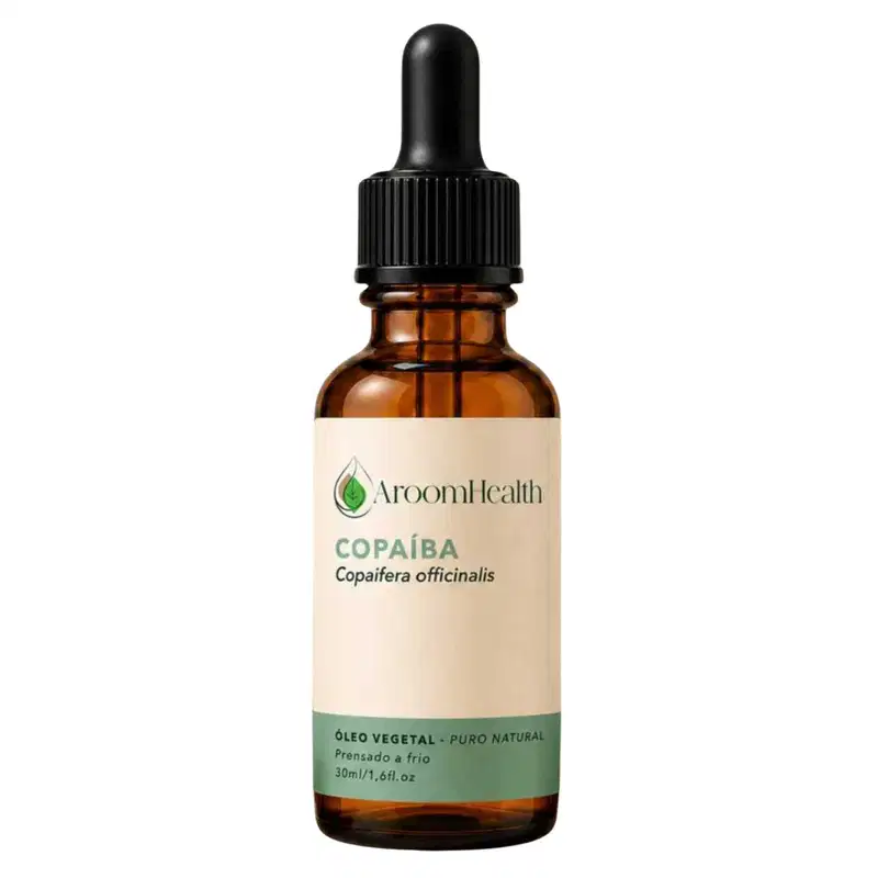 Óleo Vegetal Puro Natural de Copaíba Bálsamo 30 ml