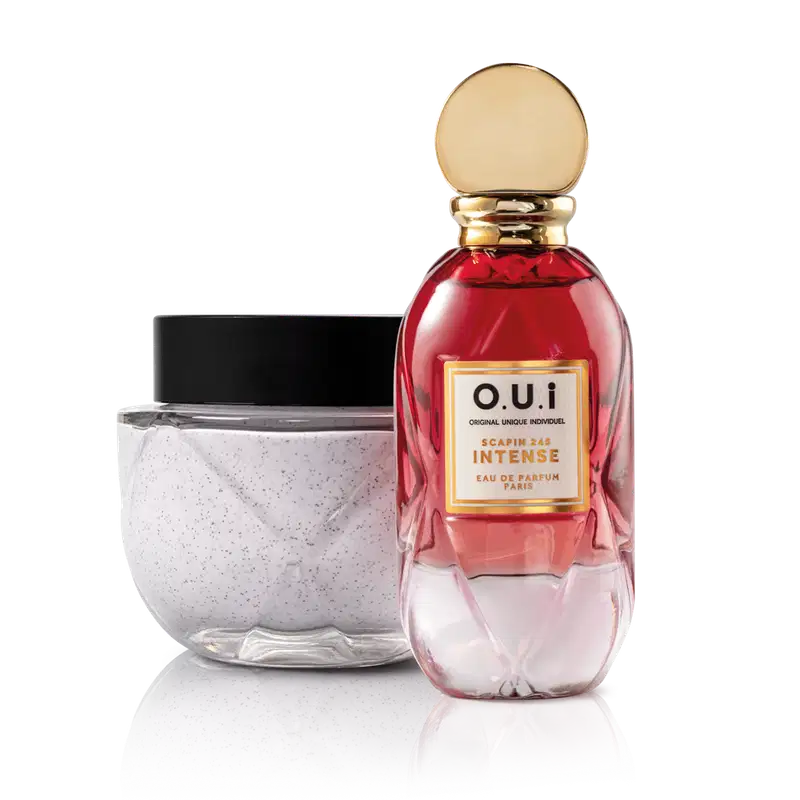 Combo Scapin 245 Intense Eau De Parfum 75ml + Rouge Luxe Esfoliante Corporal 200g
