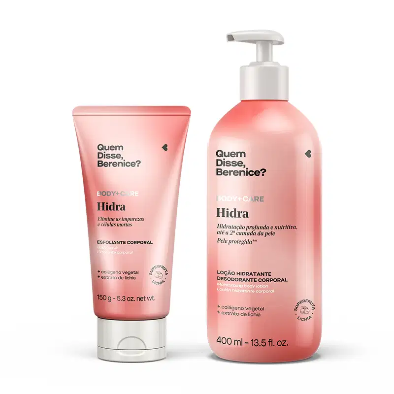Combo Hidra Gel Esfoliante 150g + Loção Corporal 400ml