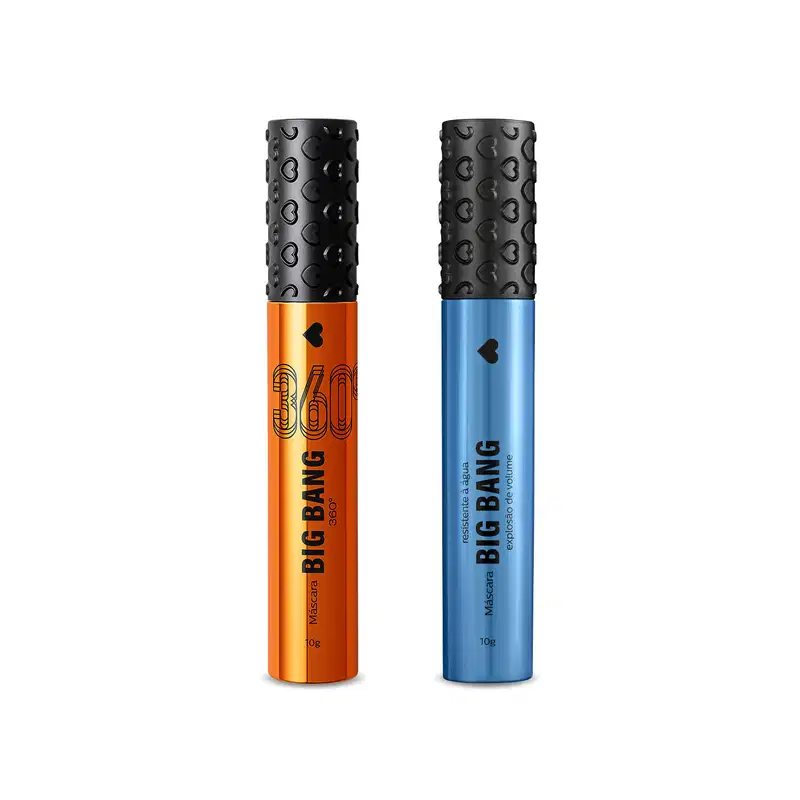Combo Máscara de Cílios Big Bang: 360 + Resistente à Água