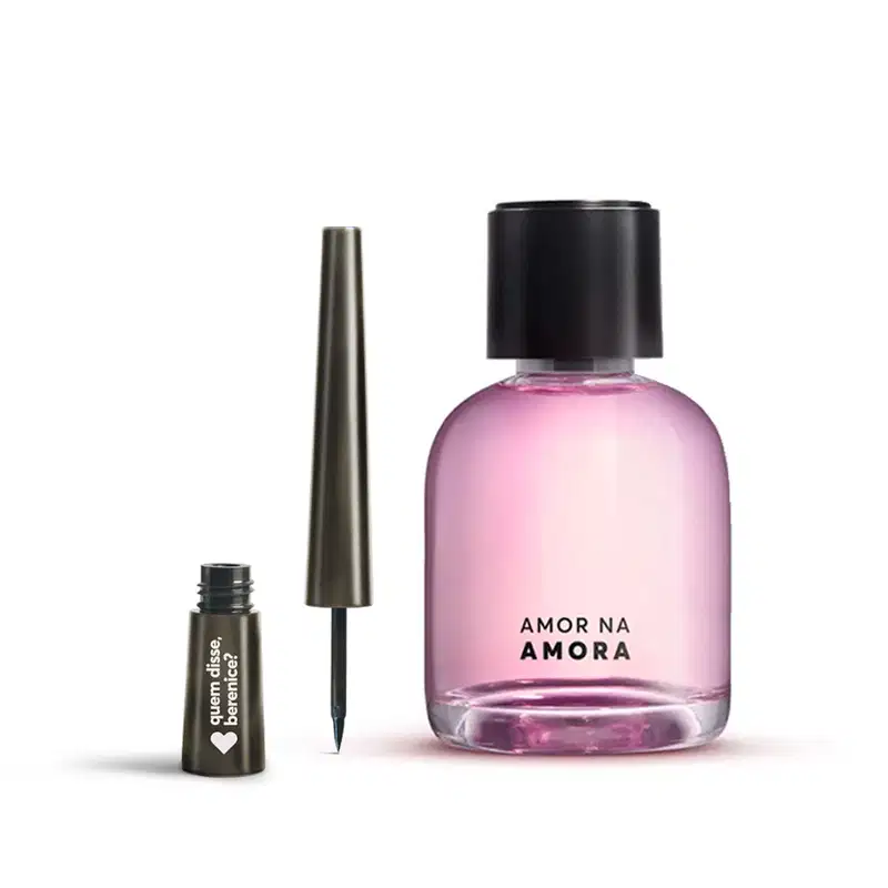 Combo Desodorante Colônia 75ml + Delineador de Olhos Líquido Pretolino 2,5ml