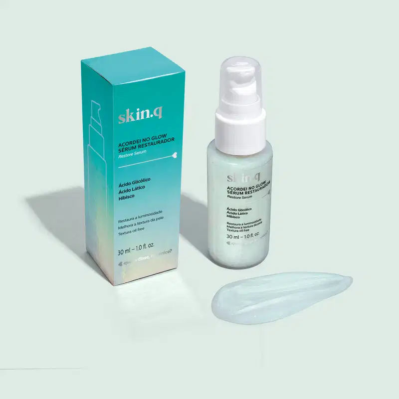 Sérum Facial Restaurador Acordei no Glow Skin.q 30ml