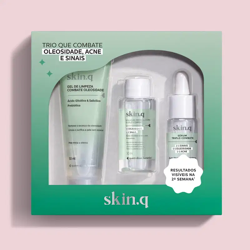 Mini Kit Combate Oleosidade Quem Disse, Berenice? (3 itens)
