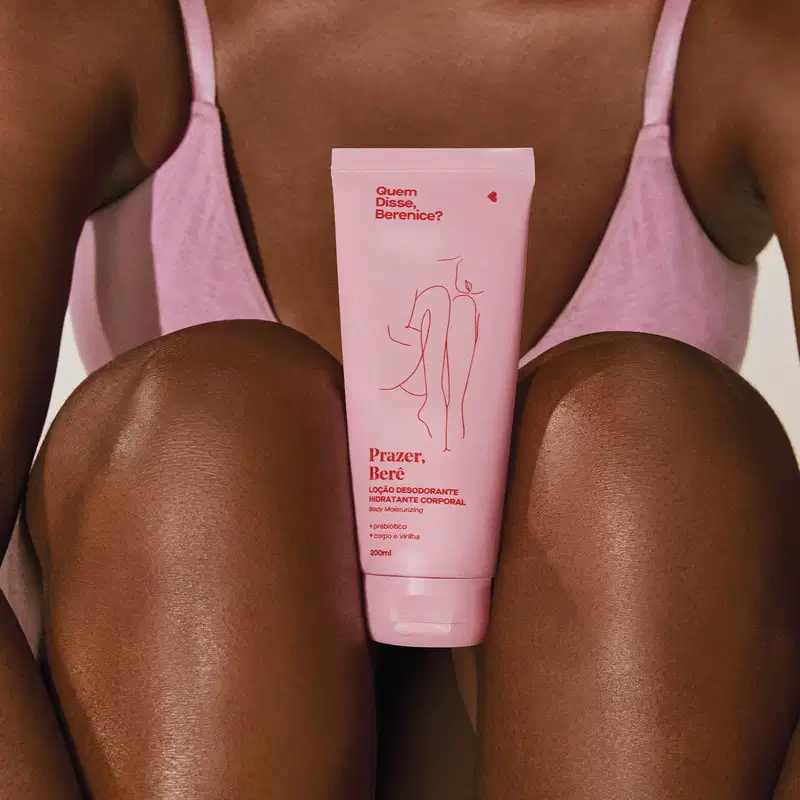 Loção Desodorante Hidratante Corporal Prazer Berê 200ml