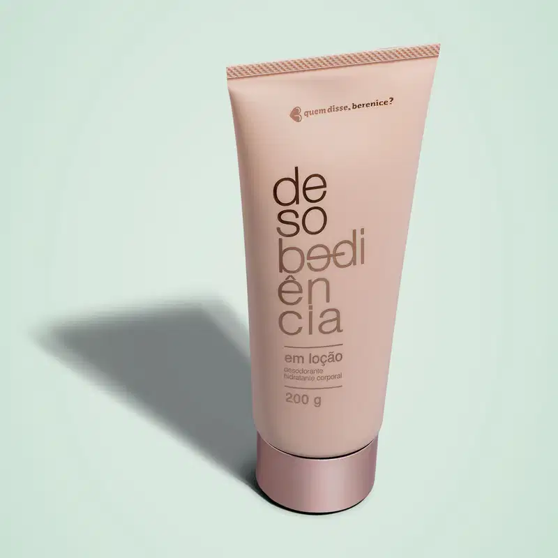 Loção Desodorante Hidratante Corporal Desobediência 200g