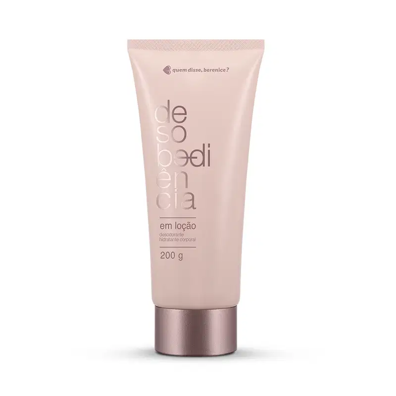 Loção Desodorante Hidratante Corporal Desobediência 200g