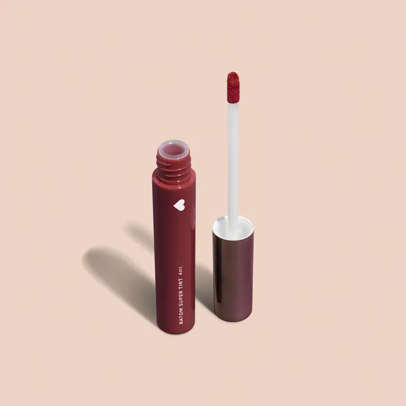 Batom Super Tint Vermelho Marsalatint 4ml