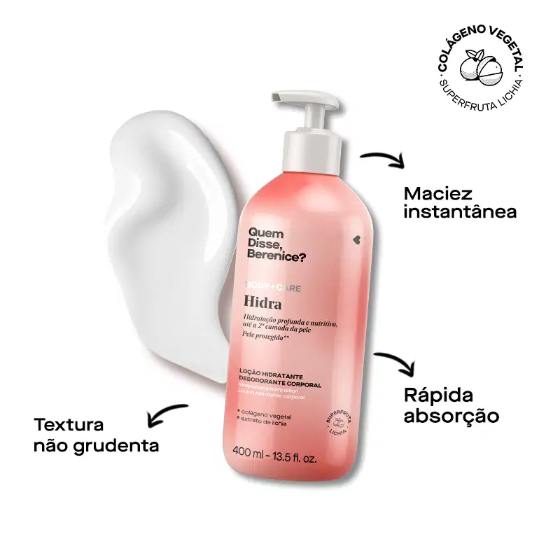 Loção Hidratante Desodorante Corporal Hidra 400ml