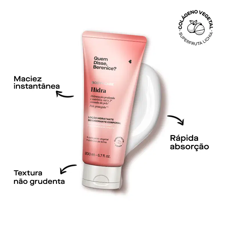 Hidra Loção Hidratante Desodorante Corporal 200ml