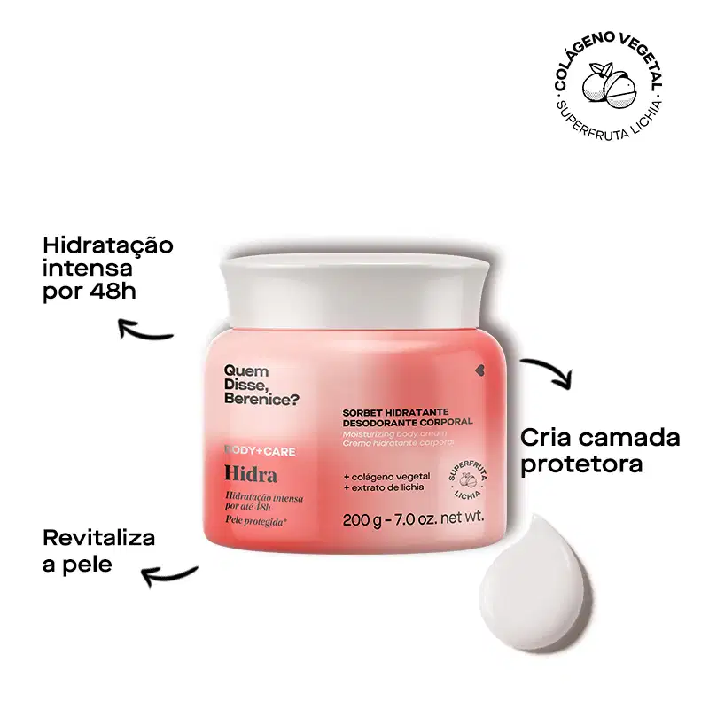 Hidra Sorbet  Desodorante Hidratante 200g