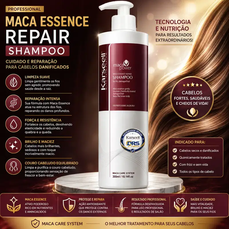 Shampoo Karseell Maca Power Essence Repair 300ml