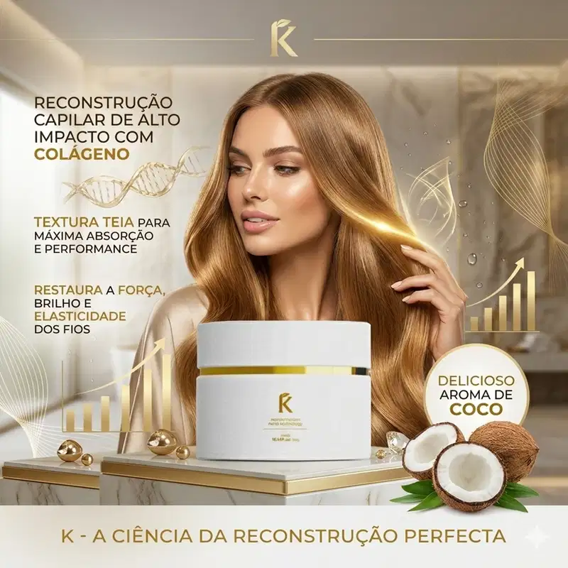 Máscara Knano Repair Karseell Maca Power 300g - Reconstrução Profunda