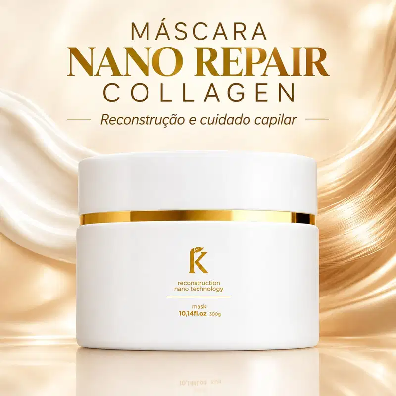 Kit Karseell Shampoo Maca Power 300ml + Máscara Nano Technology 300g + Escova