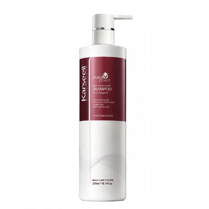 Kit Karseell Shampoo Maca Power 300ml + Máscara Nano Technology 300g + Escova