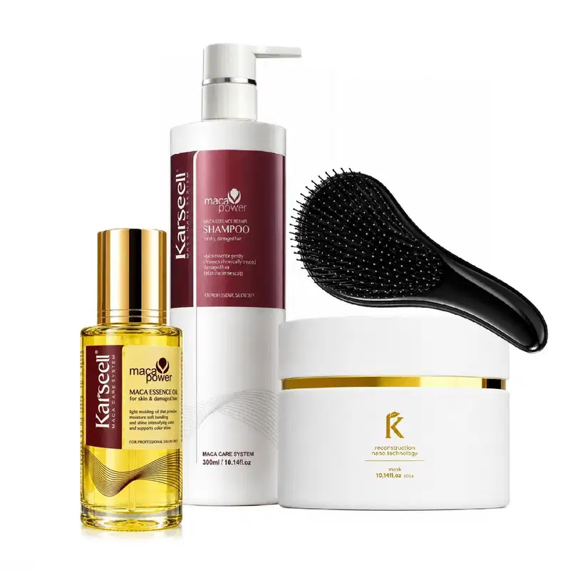 Kit Karseell Reconstrução Capilar Maca Power Profissional (4 itens)