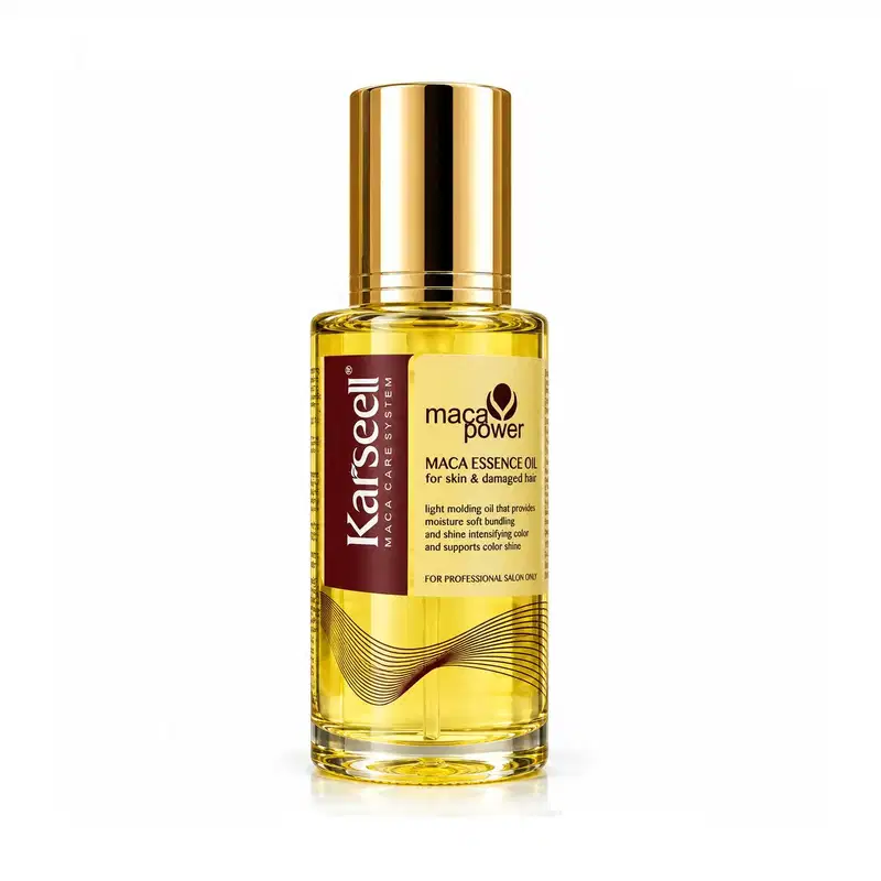 Kit Karseell Maca Power Shampoo 500ml + Máscara Matizadora Purple 500ml + Óleo 50ml + Escova