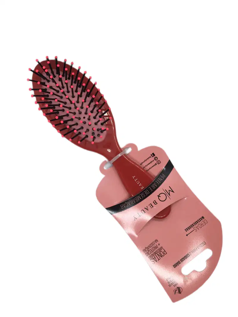 Escova mq beauty oval peqn almofadada nylon 05.025-candy - MQ HAIR
