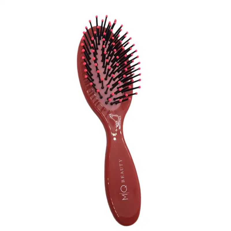Escova mq beauty oval peqn almofadada nylon 05.025-candy - MQ HAIR