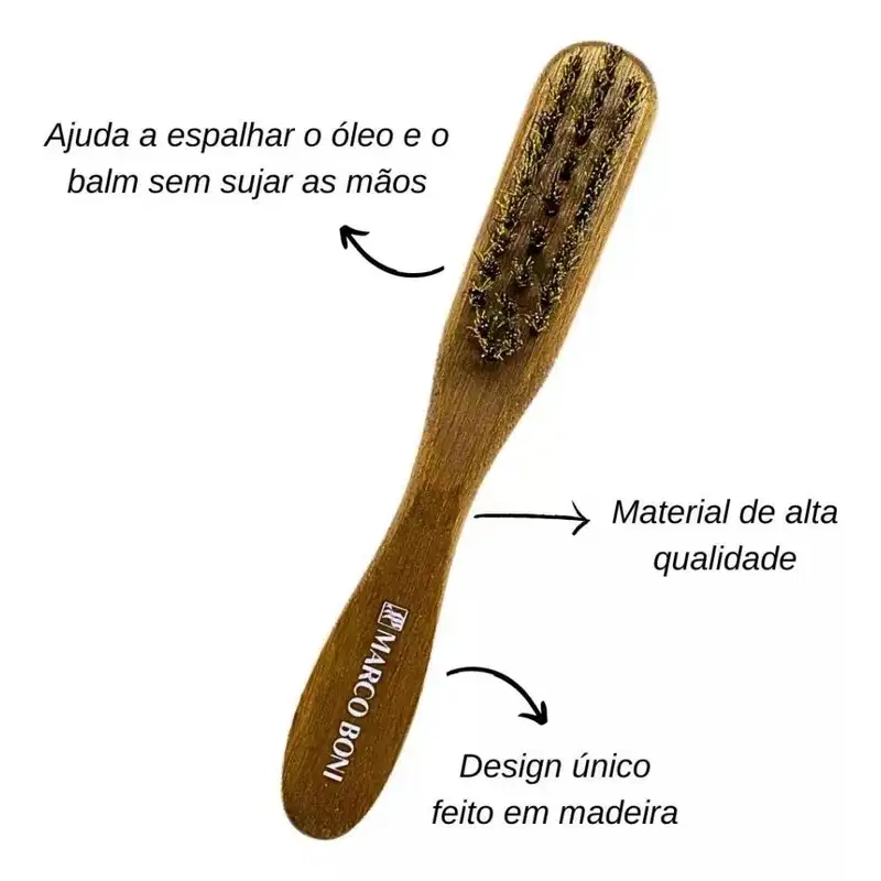 Escova para Barba e Bigode Marco Boni - 9515