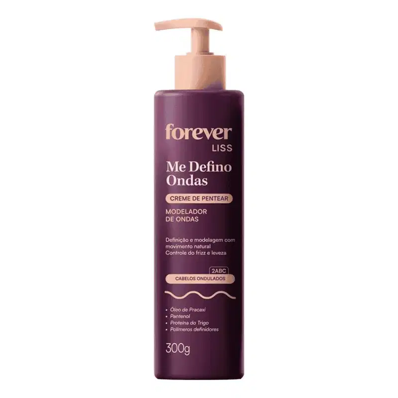 Creme de Pentear Forever Liss Me Defino Ondas 300g Modelador