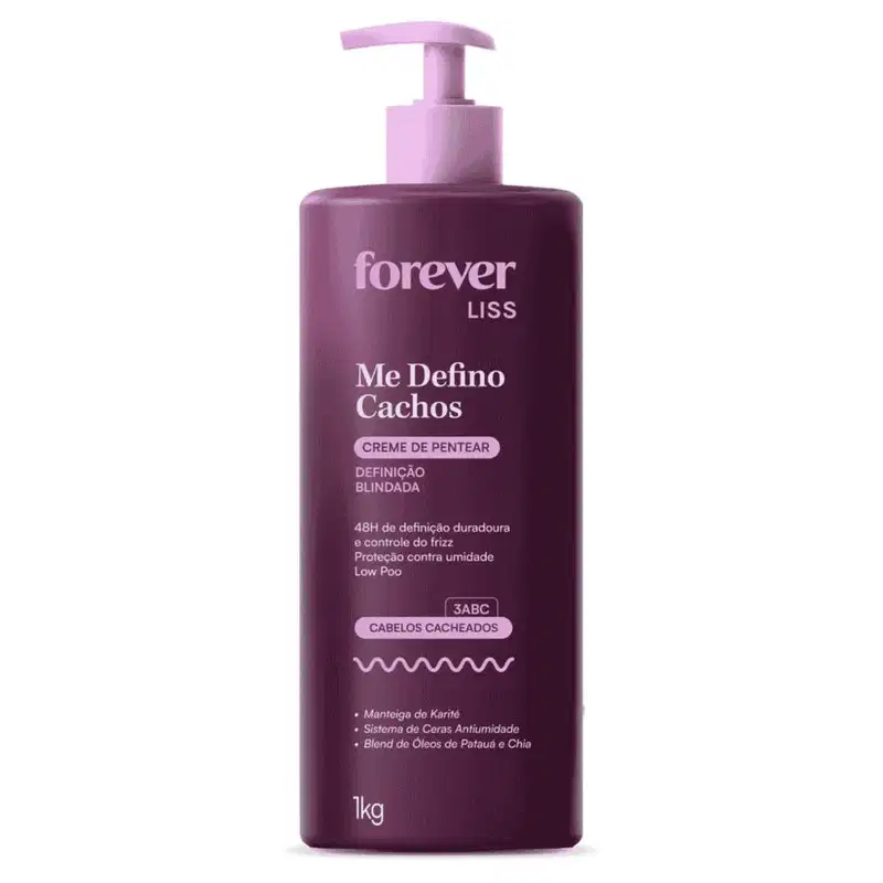 Creme de Pentear Forever Liss Me Defino Cachos 1kg Nutrição