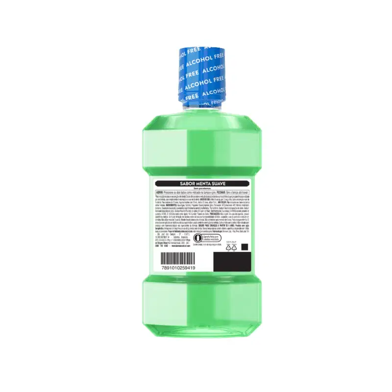 Listerine Suave Sabor Menta Suave Homem Aranha 250ml