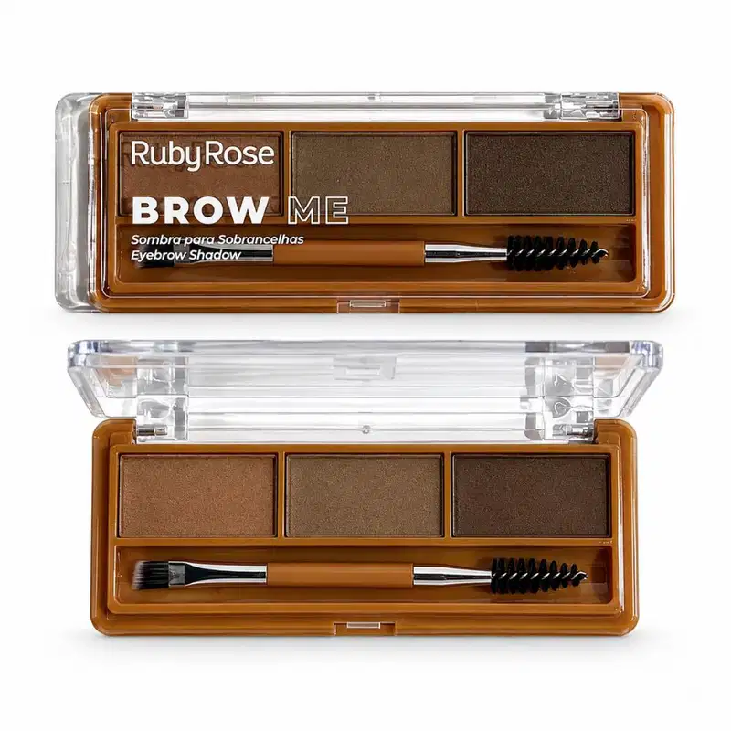 Sombra Para Sobrancelhas Ruby Rose Brow Me Bm02 Hbe2516-2